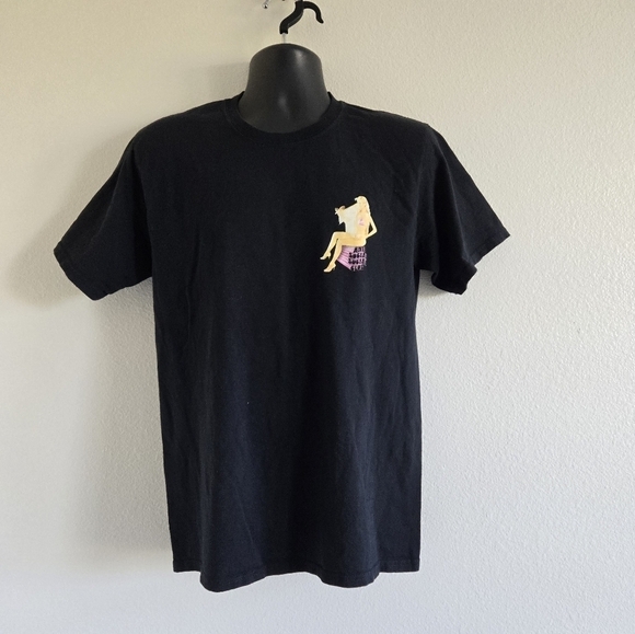 Anti Social Social Club Ellen von Unwerth D Fantasy Black T-Shirt PALISADES M - Picture 11 of 13